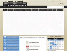 Tablet Screenshot of commercega.org